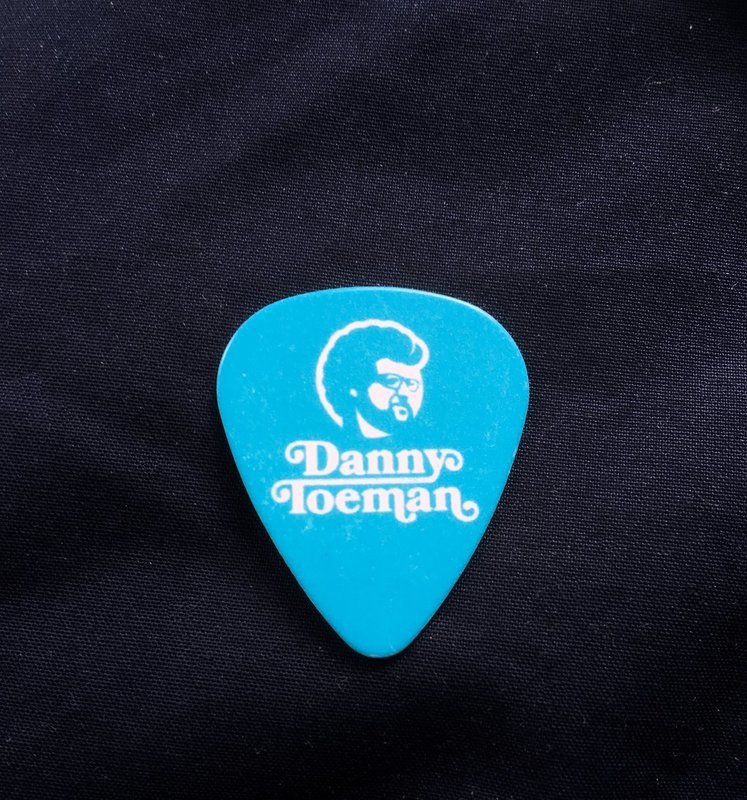 Custom Blue Guitar Plectrum