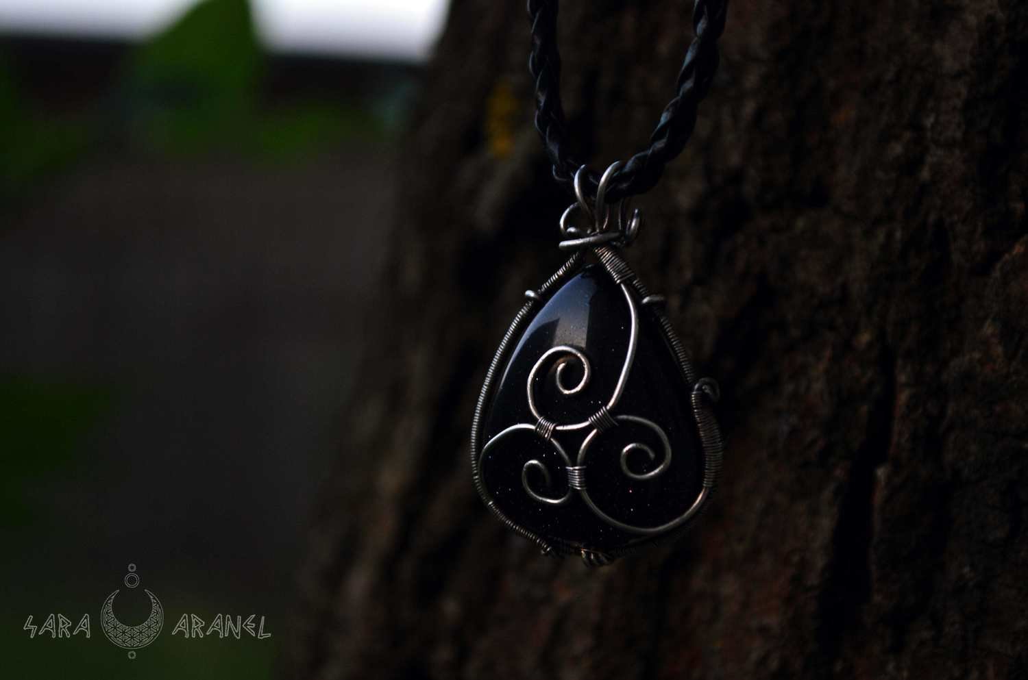 Amulet ☽ Triskelion Nieskończonych Gwiazd ☾
