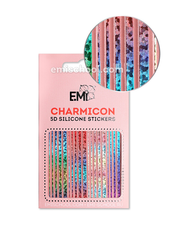 Charmicon 3D Silicone Stickers №100 Линии