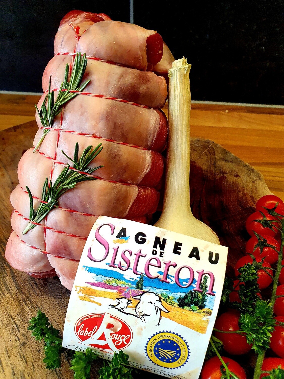 Boneless leg of lamb from Sisteron (France)
