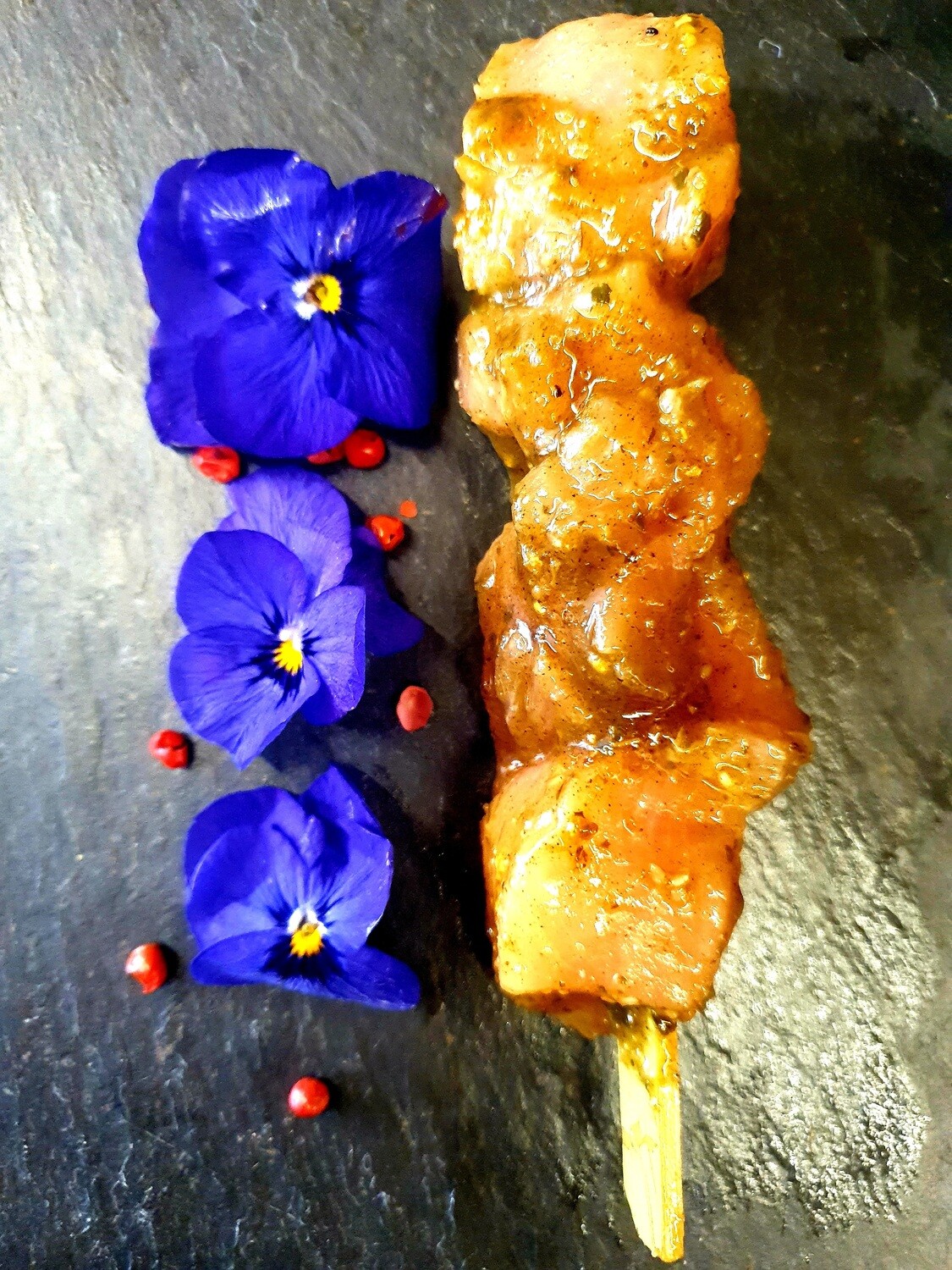 Chicken skewer with thyme and lemon (about 100gr.) (Switzerland)