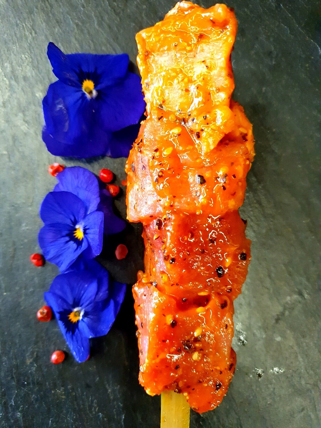 Rustic pork skewer (about 100gr.) (Switzerland)