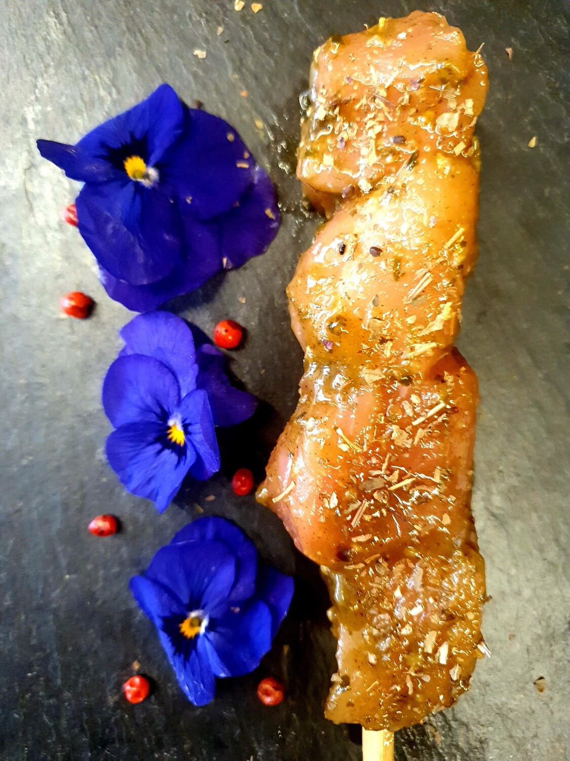 Chicken skewer with herbs (about 100gr.) (Switzerland)
