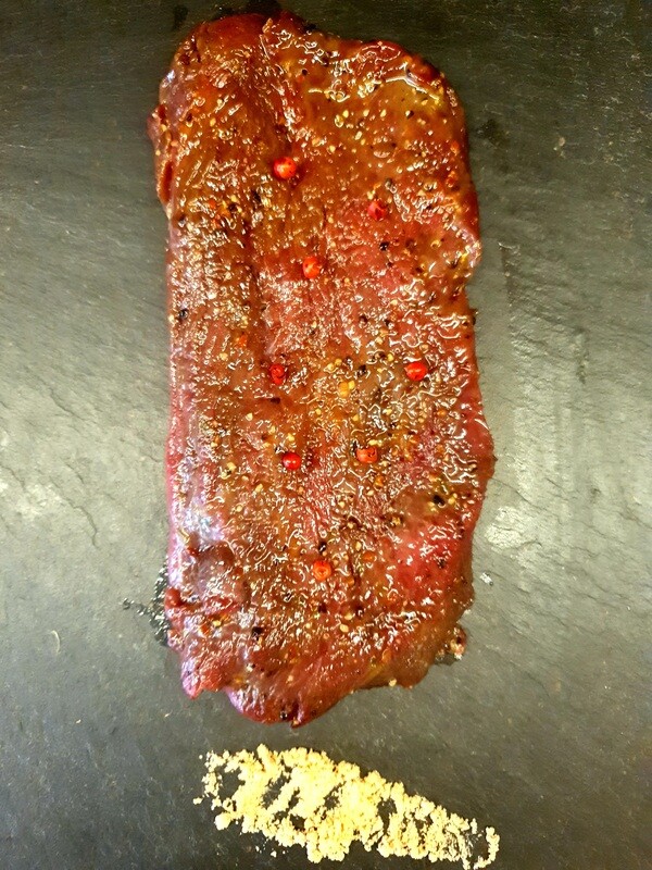 Horse steak with garlic (Europe)