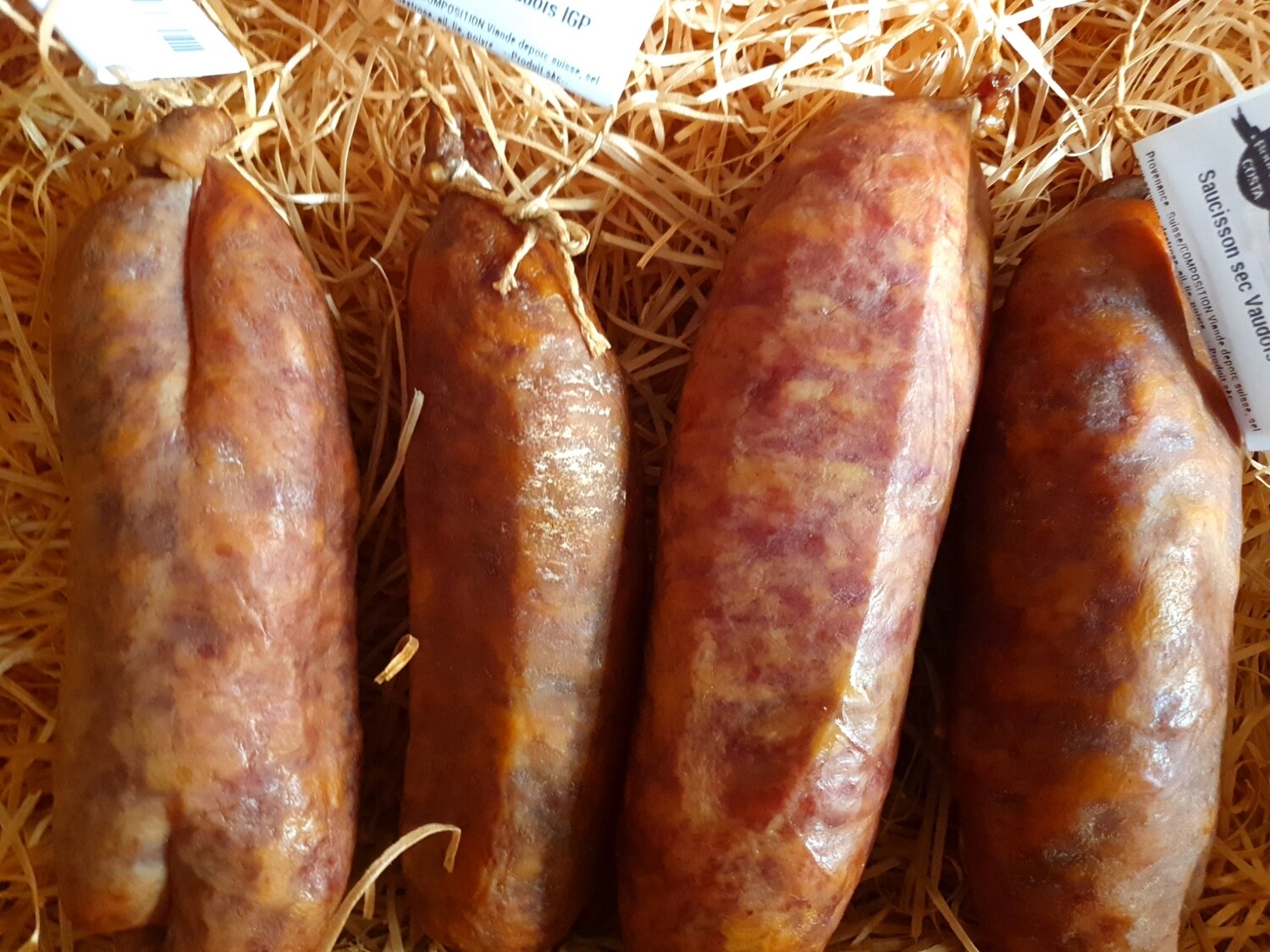 IGP Vaud dry sausage (Switzerland)