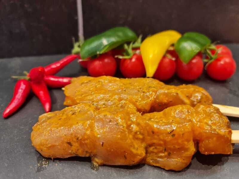 Honig-Soja-Hähnchenspieß (ca. 100gr.)