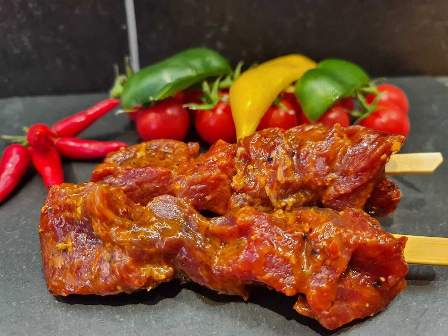 Hot spicy beef skewer (approx. 100gr.)