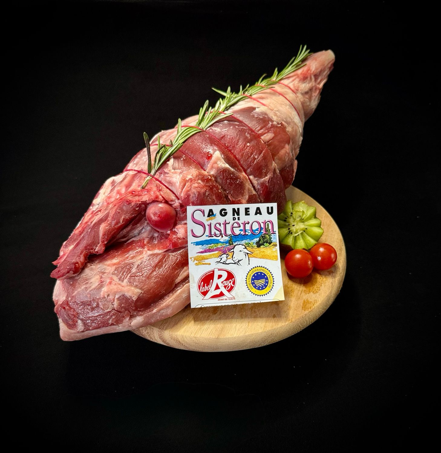 Gigot d'agneau de Sisteron avec os ( France)
