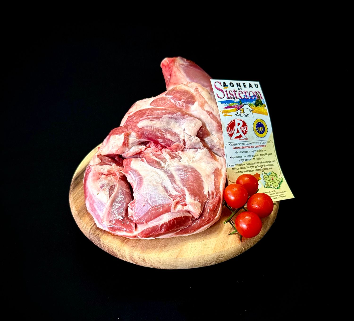 Épaule d'agneau de Sisteron avec os (France)