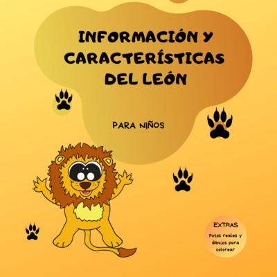 Información y características del león