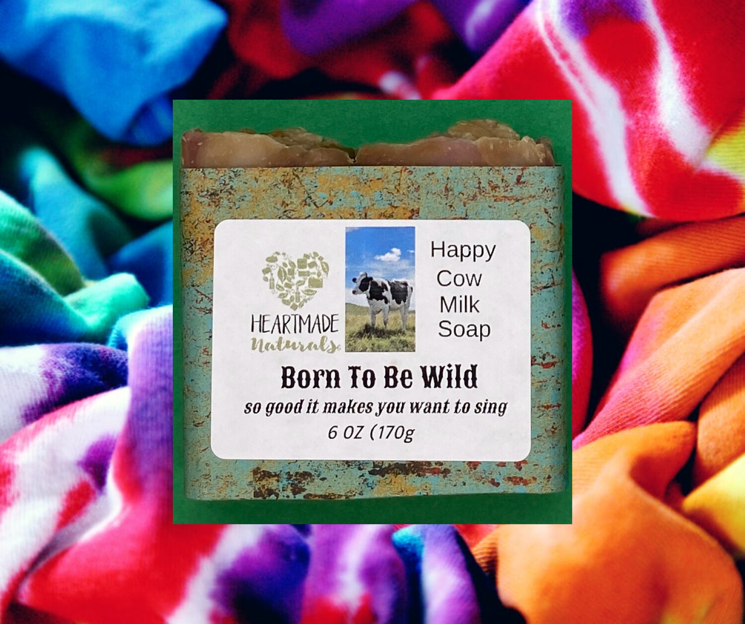 Born to be wild happy cow milk soap