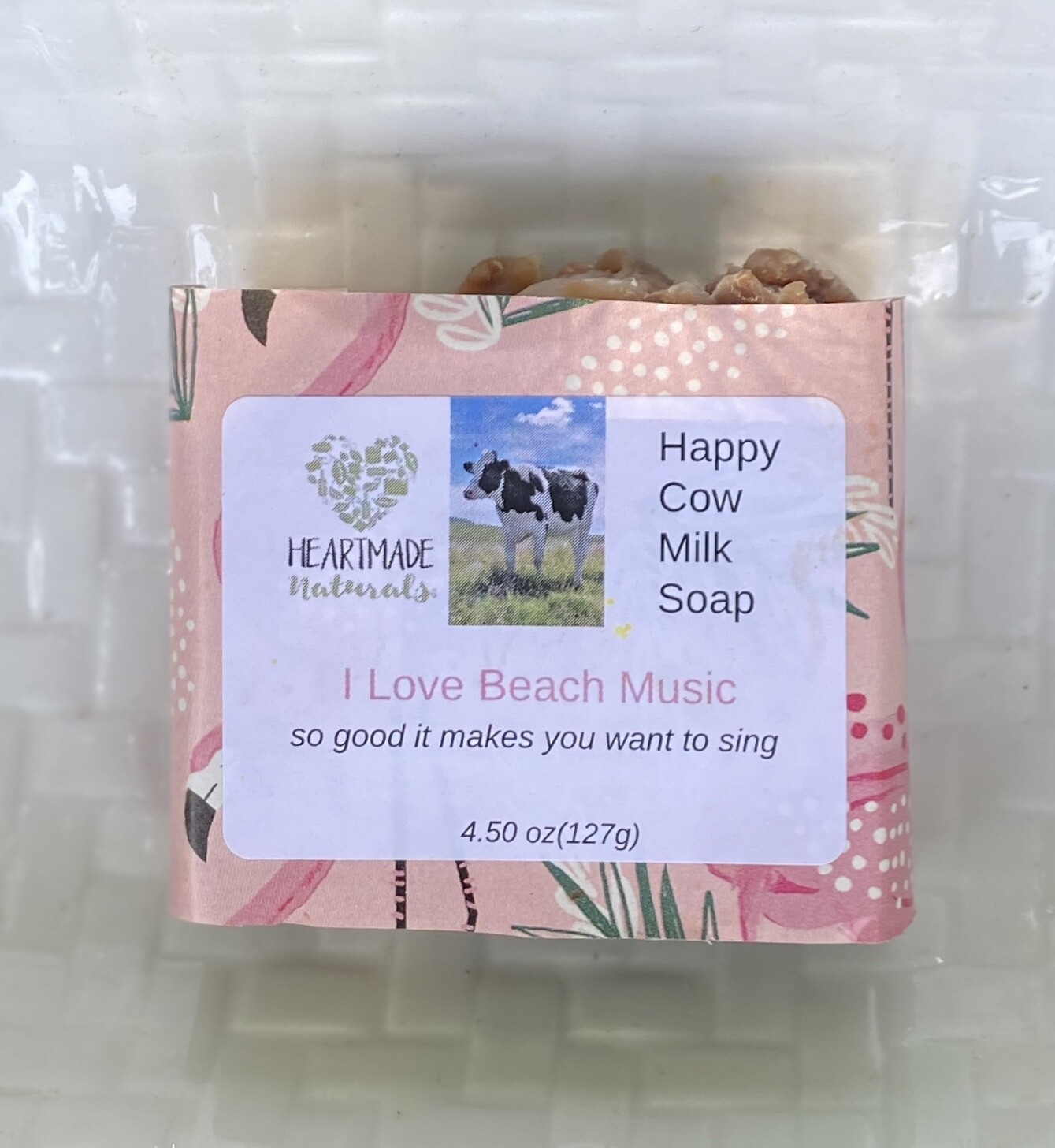 Happy Cow Milk Soap- I love Beach Music