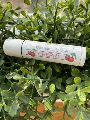 Cherry lip balm