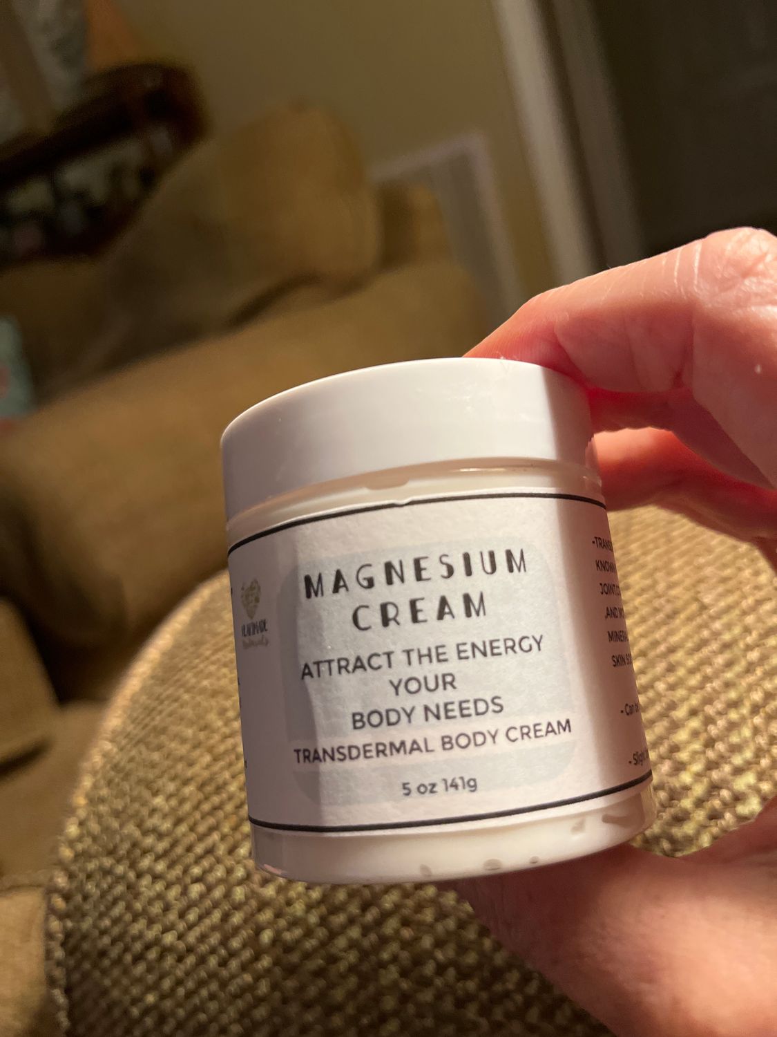 Magnesium cream