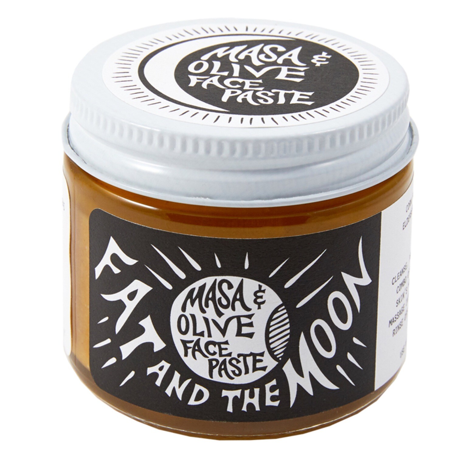 Fat and the Moon Masa &amp; Olive Face Paste, 2oz