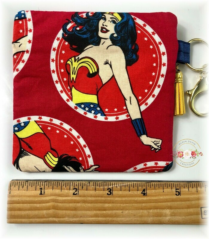 Zipper Bag with Tab &amp; Clasp #1 WW