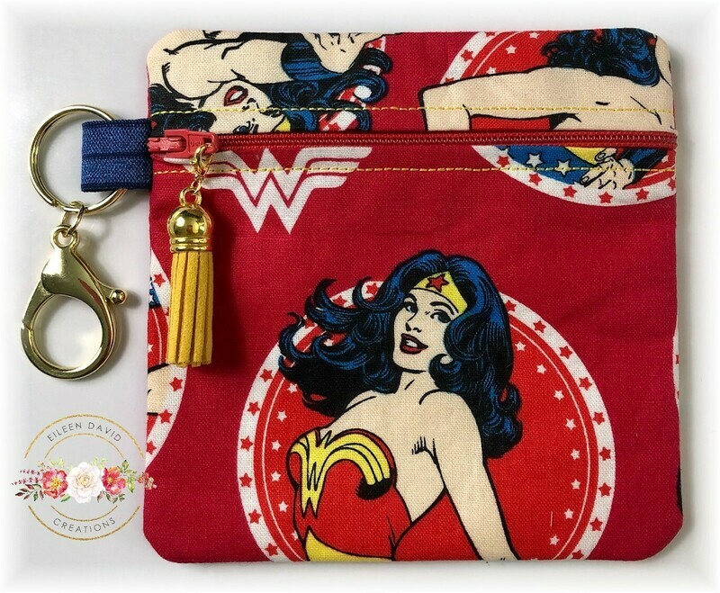 Zipper Bag with Tab &amp; Clasp #1 WW