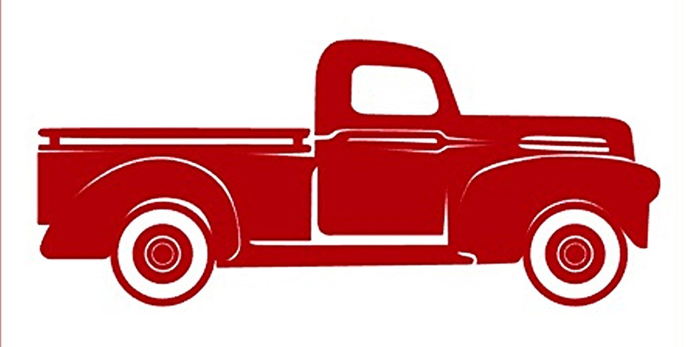 Vintage Truck Vinyl Decal