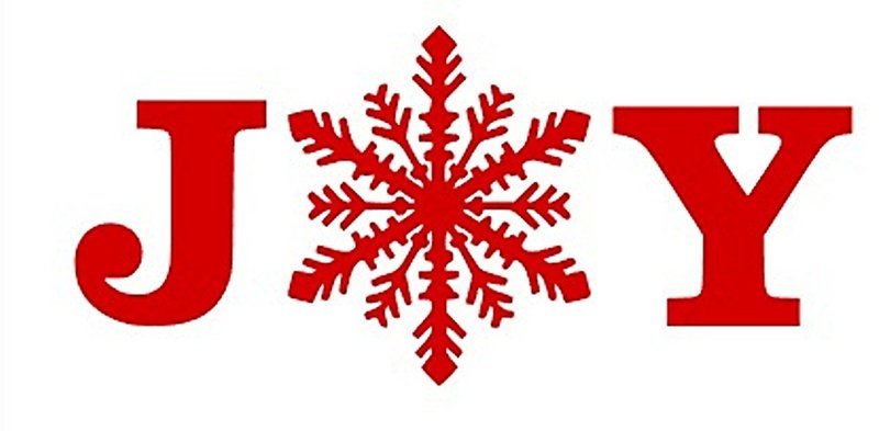 &quot;JOY&quot; Vinyl Decal