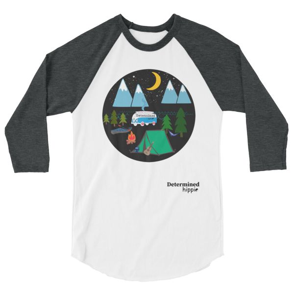 DH Nature 3/4 sleeve raglan shirt