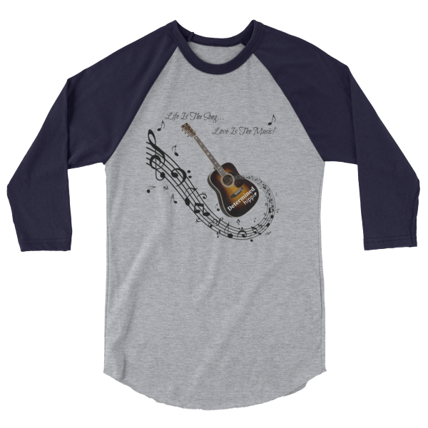 3/4 sleeve DH Life is the Song Tee