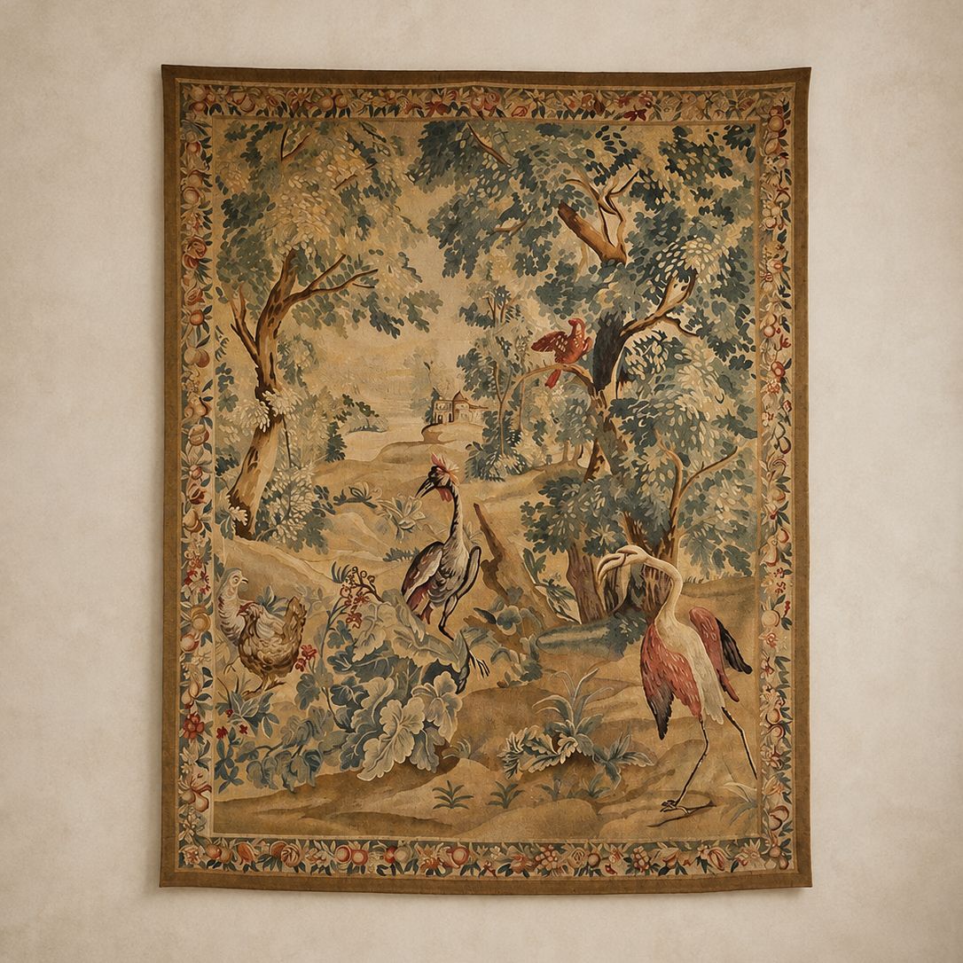 Aubusson Tapestry Purchased in France