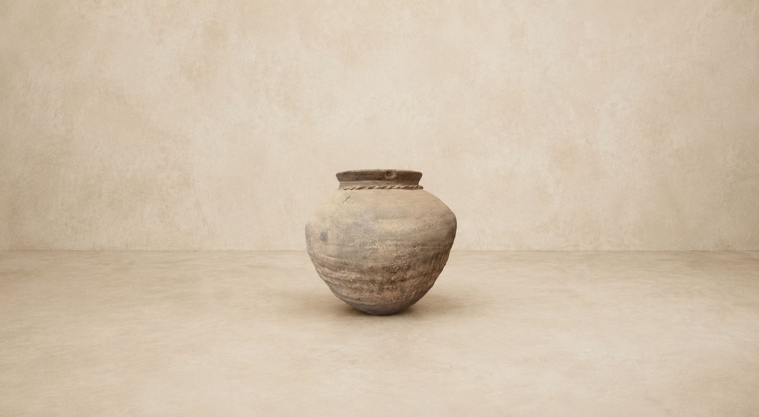 Large Hand Made Indonesian Clay Pot