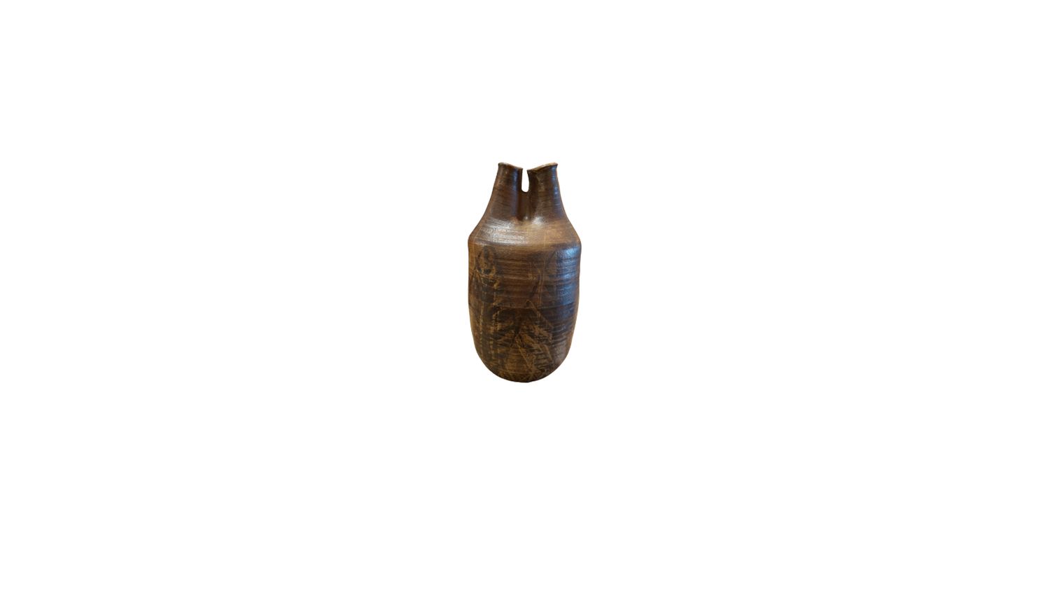 One of a Kind Double Vase