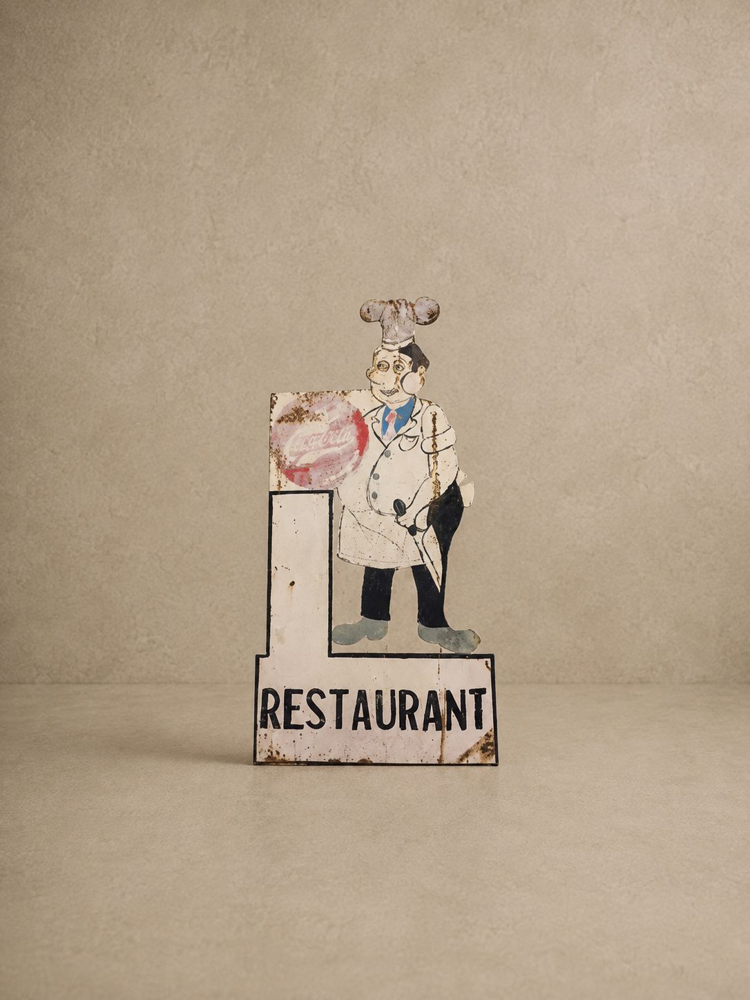 Vintage Spanish Restaurant Sign