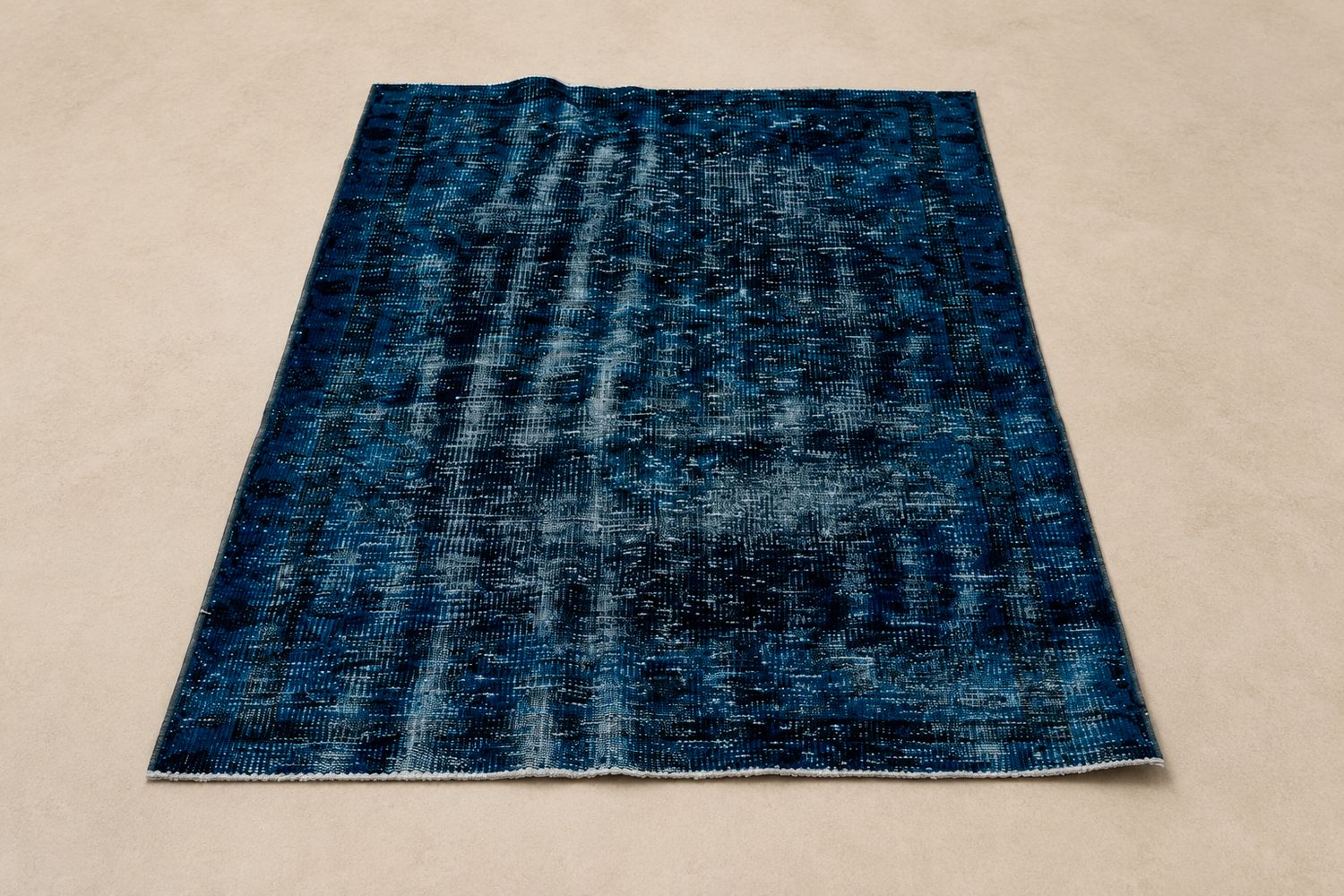 Overdyed Design Rug, 3'3" x 6'0"