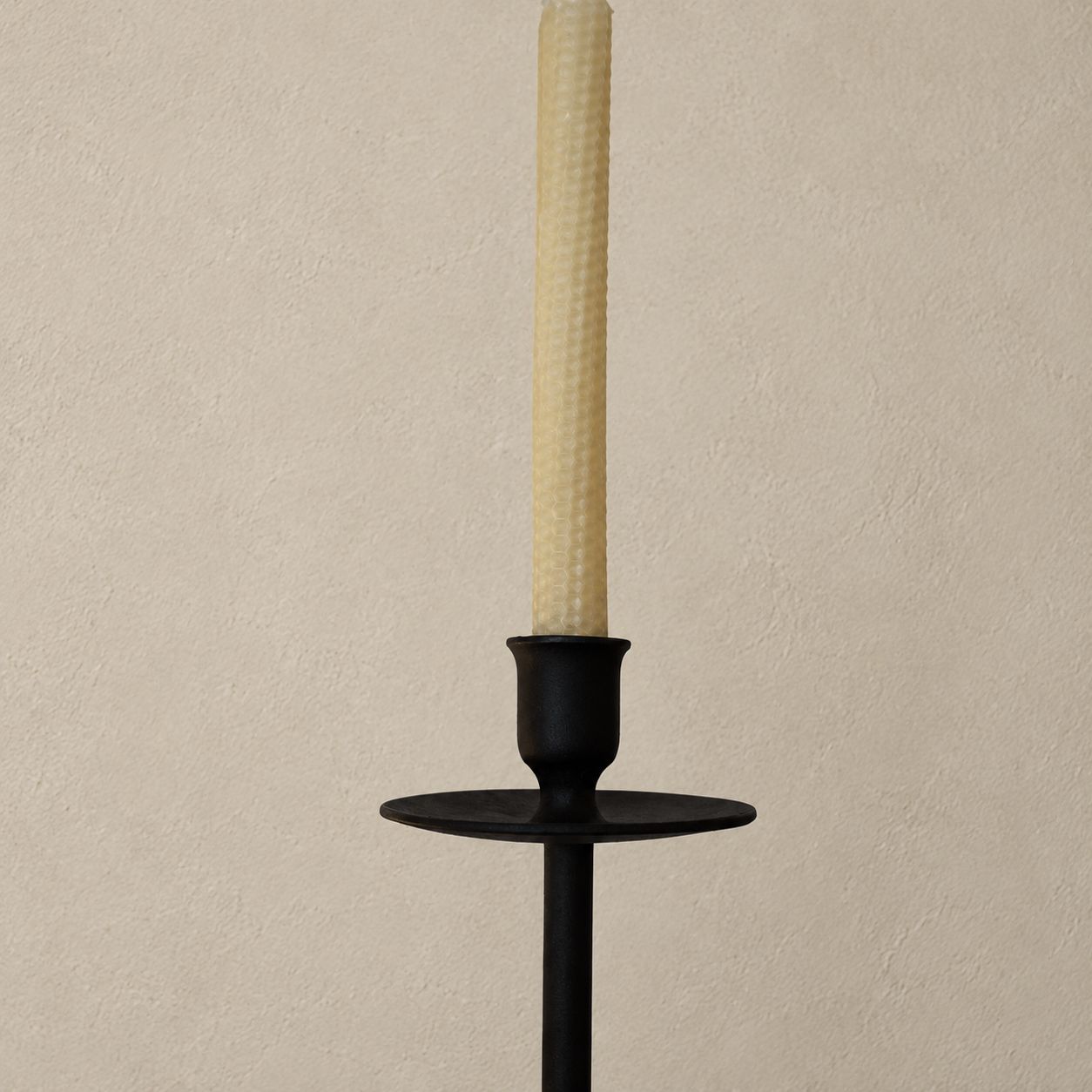 Pair of Custom Hand Forged Iron Wall Mount Candle Holder