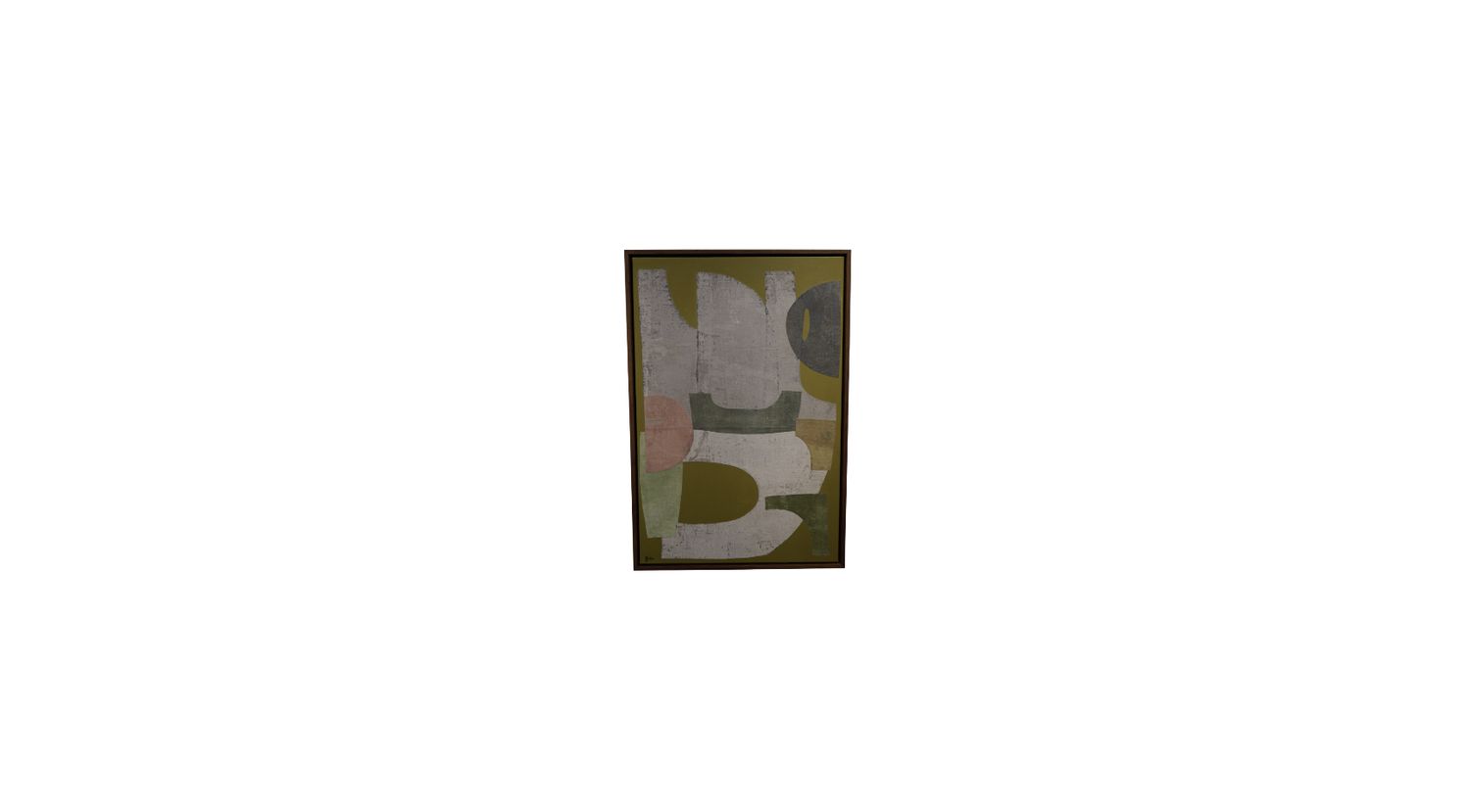 "Happenstance" Abstract Art by Jennifer Gibbs, 25 1/2" x 37 1/2"