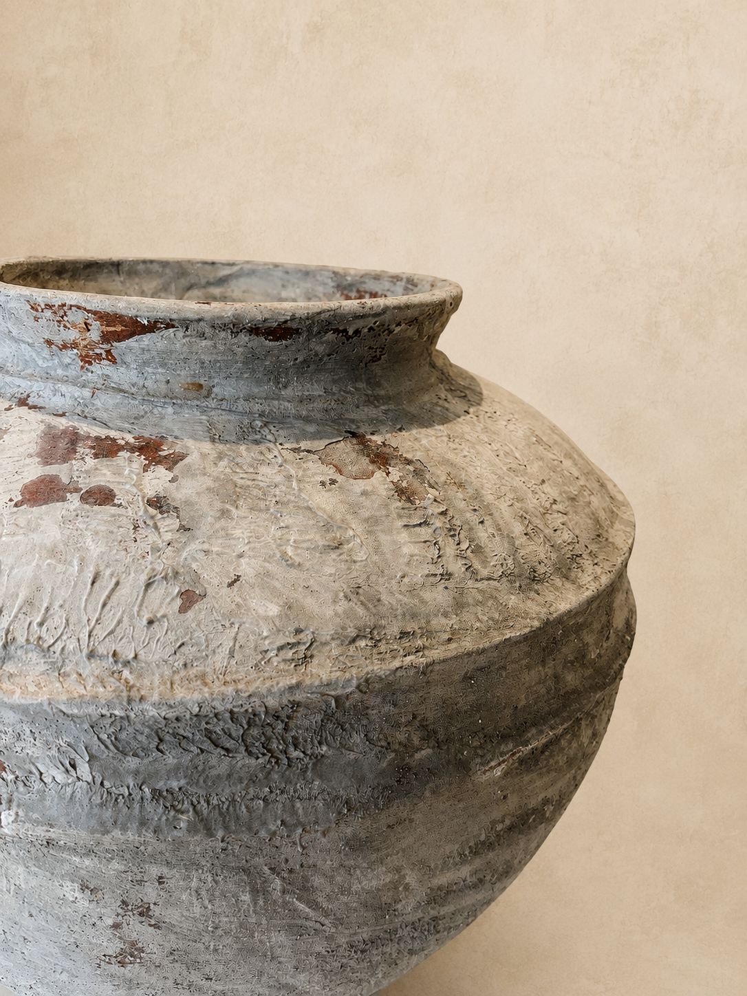 Large Hand Made Clay Pot