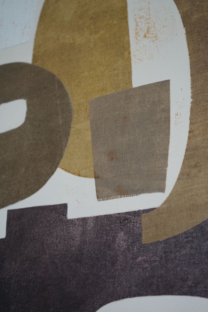 "Umber No, 8" Abstract Art by Jennifer Gibbs