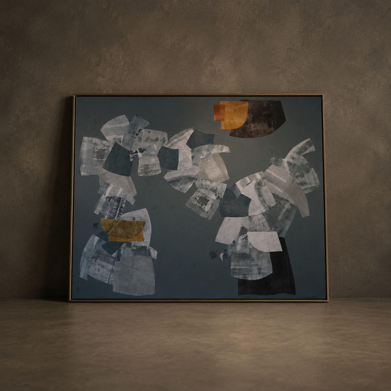 "Plot Twist" Abstract Art by Jennifer Gibbs