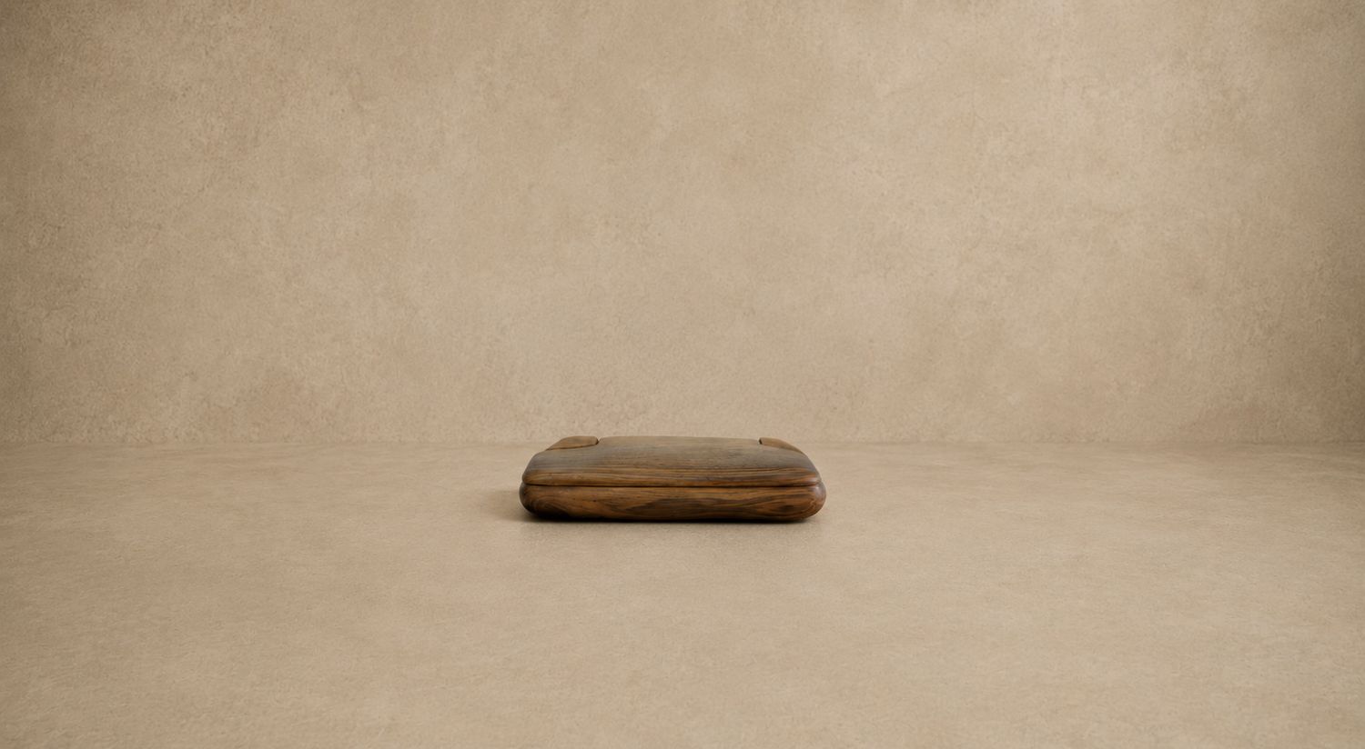 Organic Walnut, Hand-Made Box by LeComple, Bordeaux Region (C)