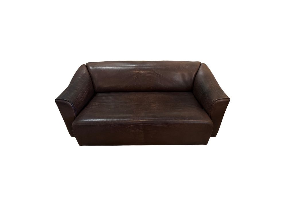 Vintage Three Seat Desede Sofa, 1970's, 72" x 36" x 27 1/2"