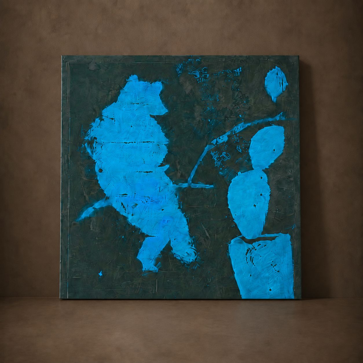 "Blue Bear" Art by Todd Mossman