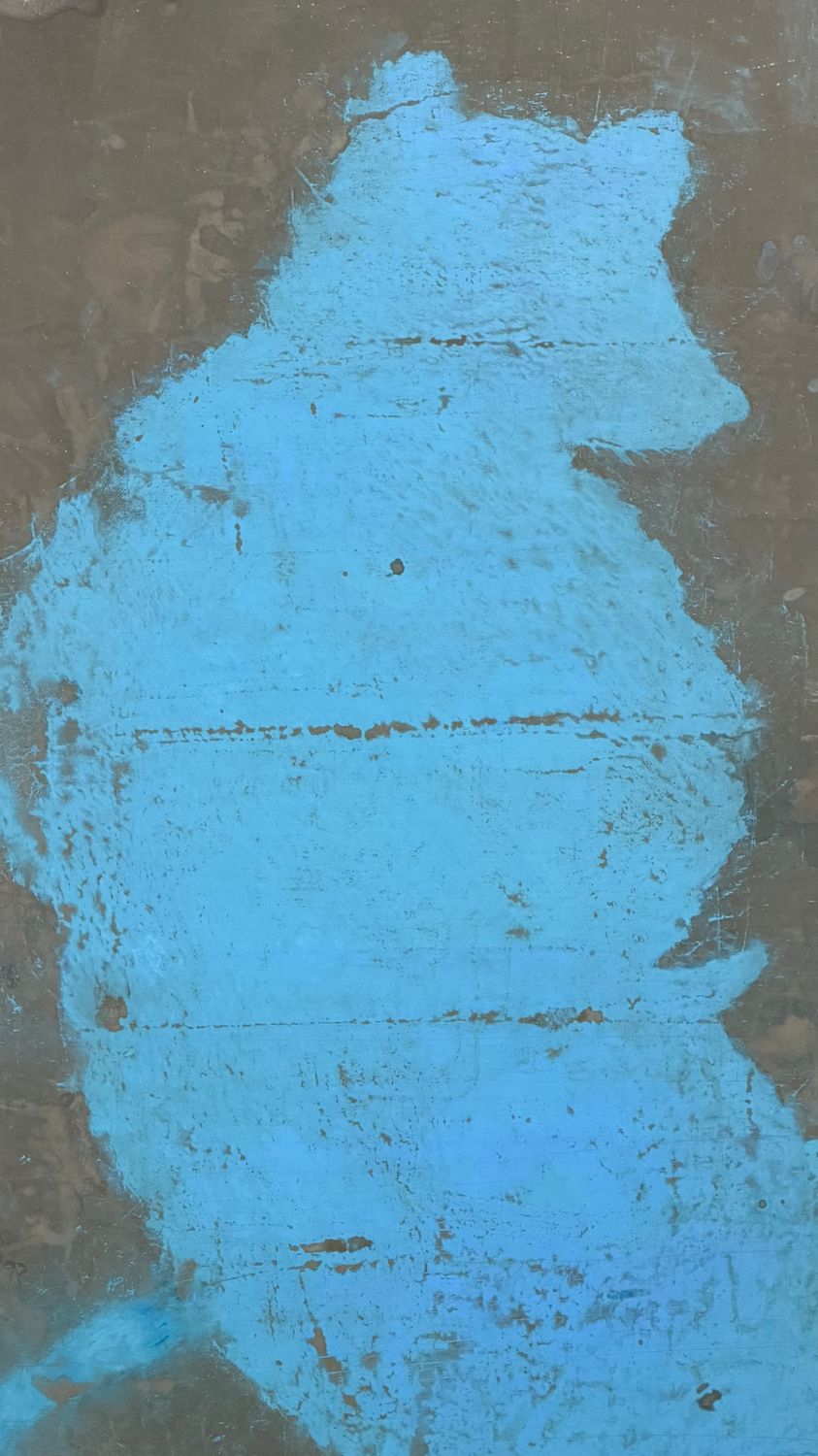 "Blue Bear" Art by Todd Mossman