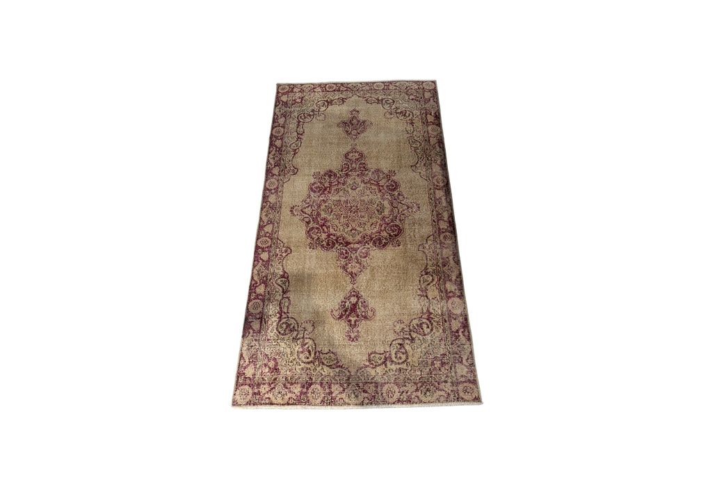 Turkish Vintage Rug, 3'6" x 6'8"