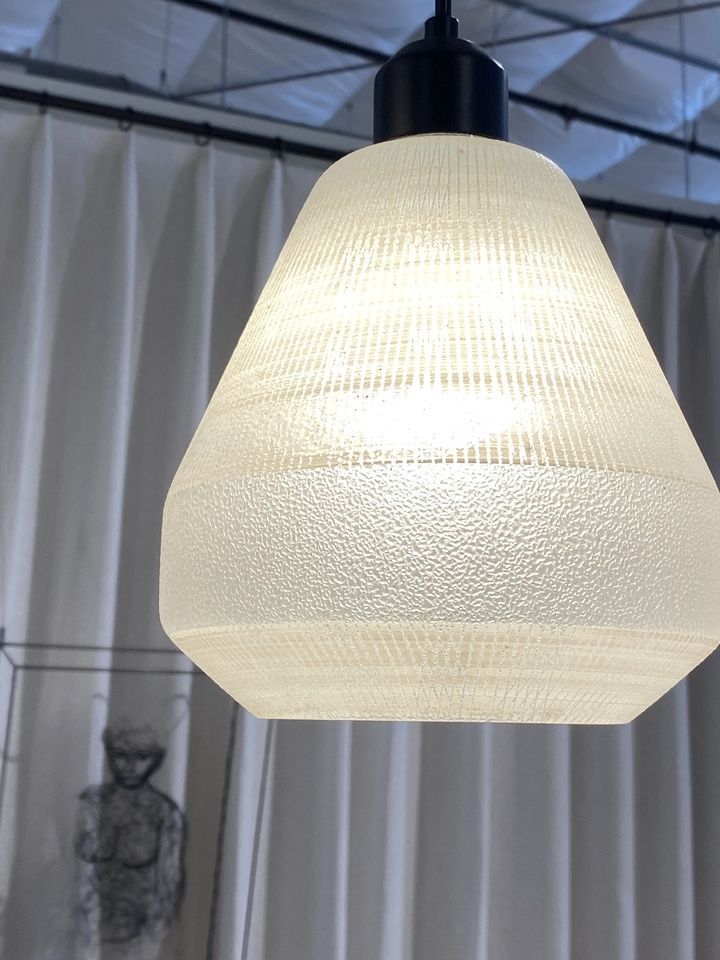 Hanging Light with Antique Globe