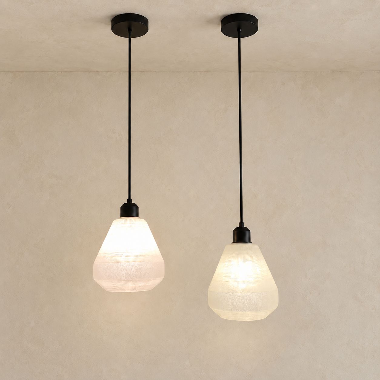Hanging Light with Antique Globe