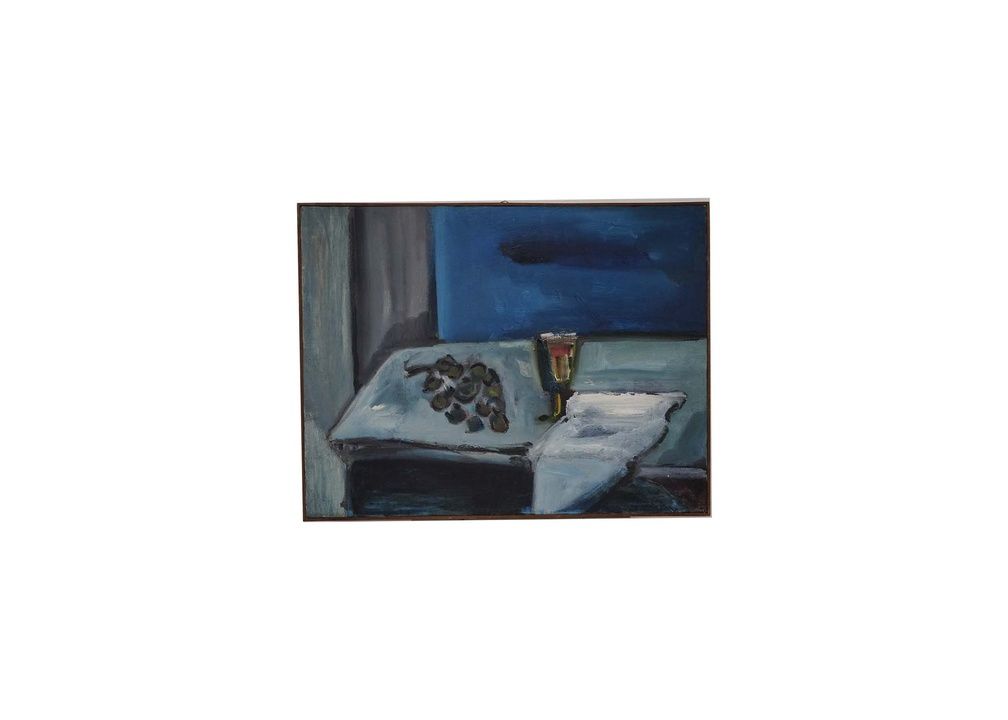 Still Life Painting by French Artist Marangolo, Signed, France, c.1970's