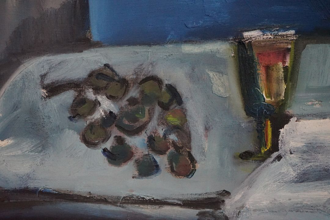 Still Life Painting by French Artist Marangolo, Signed, France, c.1970's