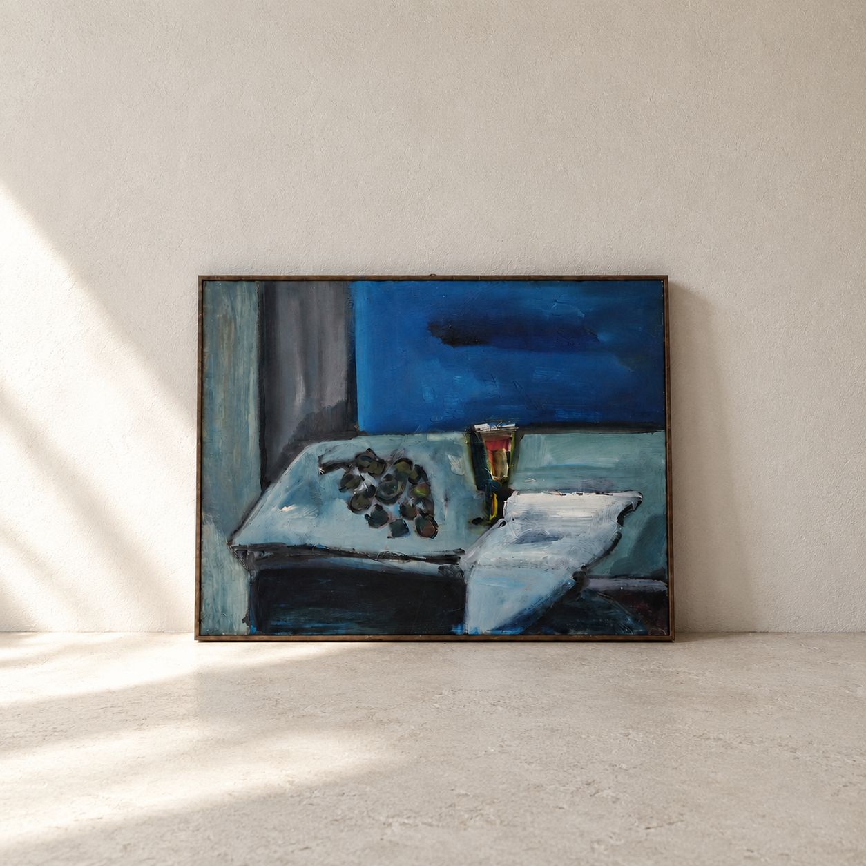 Still Life Painting by French Artist Marangolo, Signed, France, c.1970's