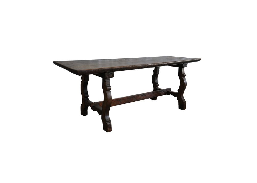 Walnut Trestle Table
