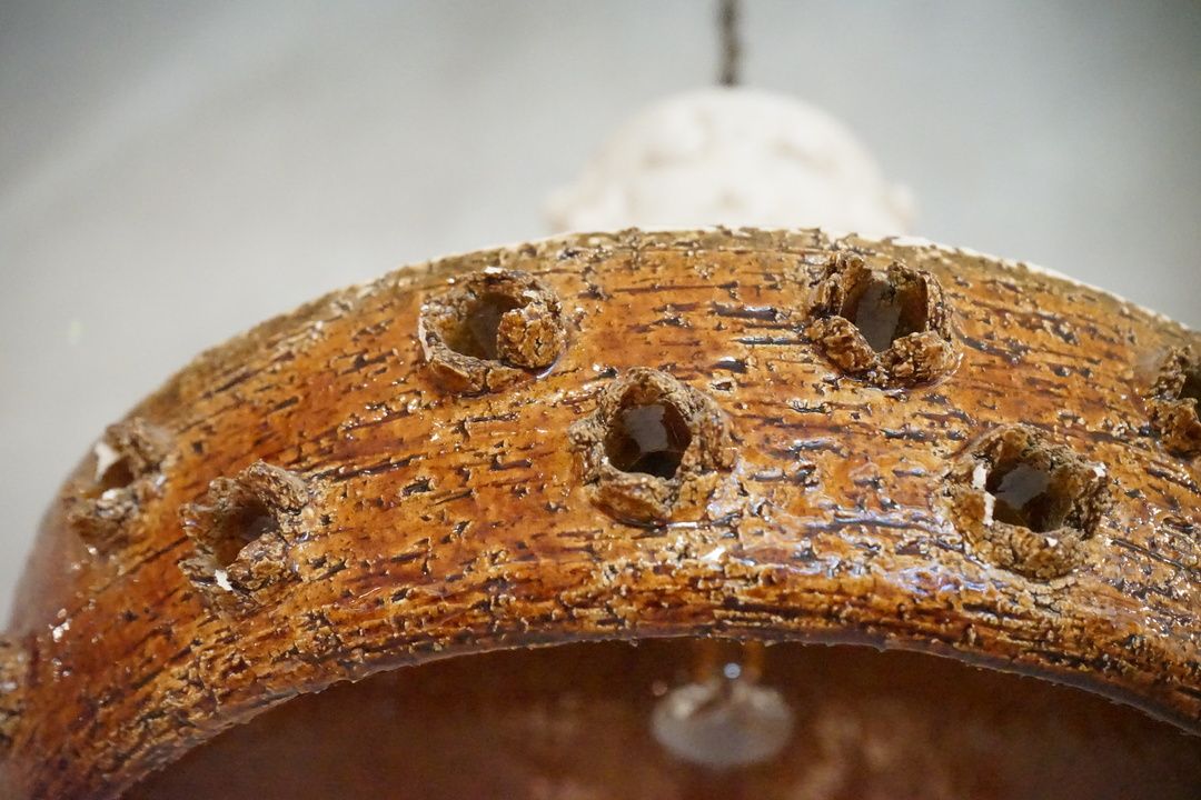 Mid-Century Ceramic Pendant