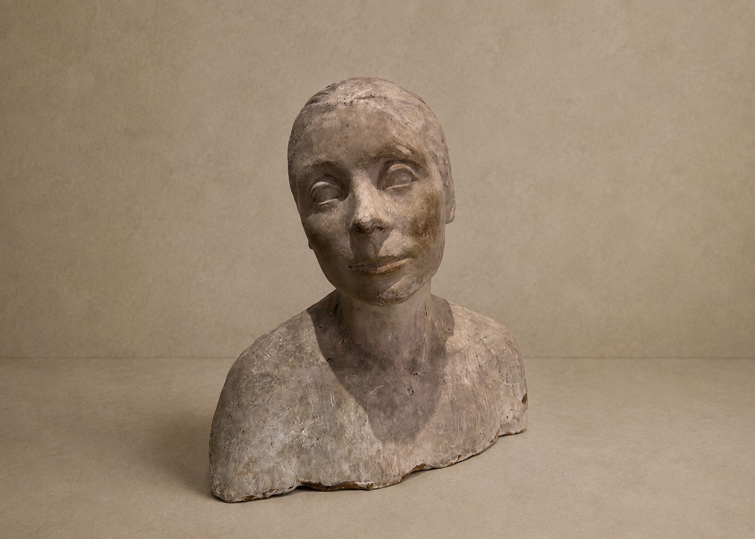 Plaster Bust Unsigned