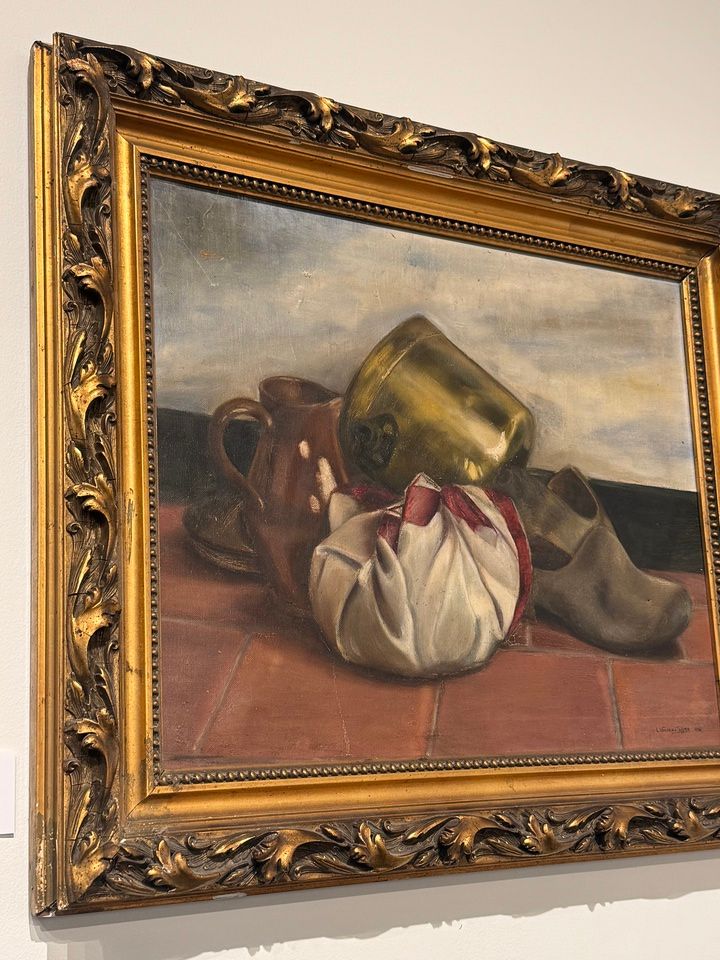 Antique Still Life with Gilt Frame