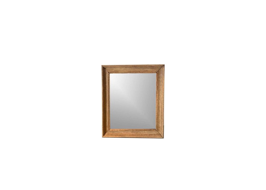 Antique Framed Mirror with Mercury Glass
